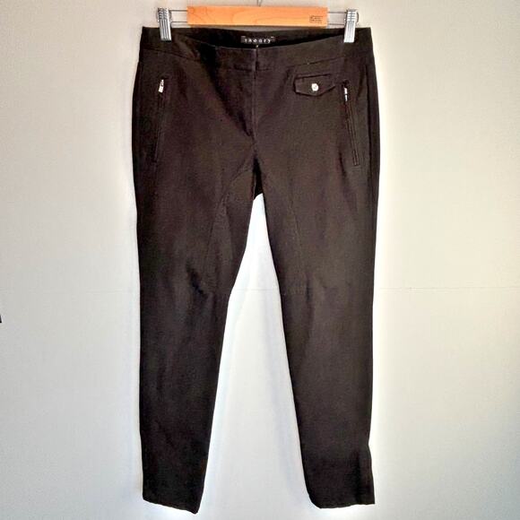 Theory Black Workwear Skinny Pant - size 4 - Picture 2 of 9